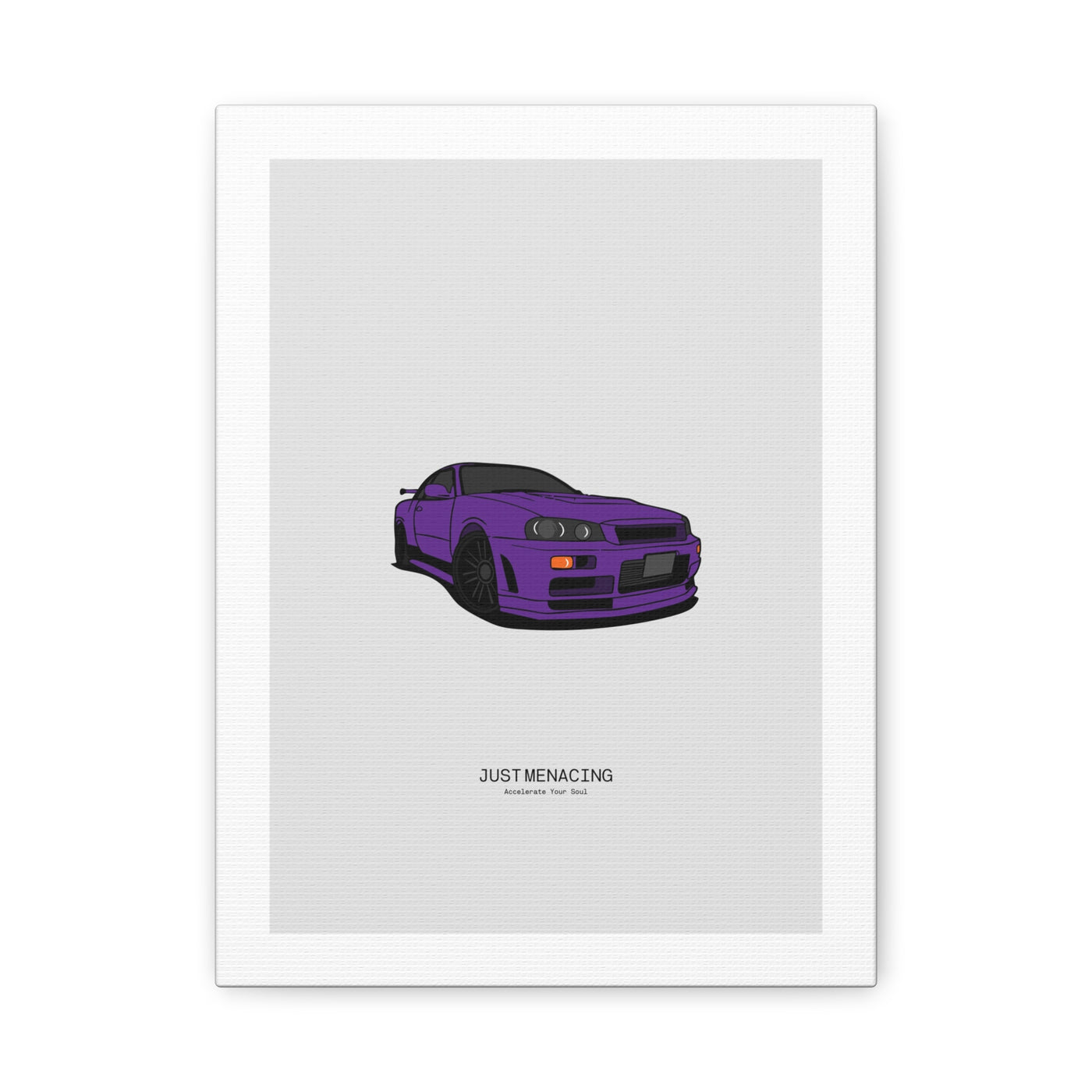 JustMenacing Purple R34 Canvas