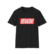 Menacing Italics - Red Tee