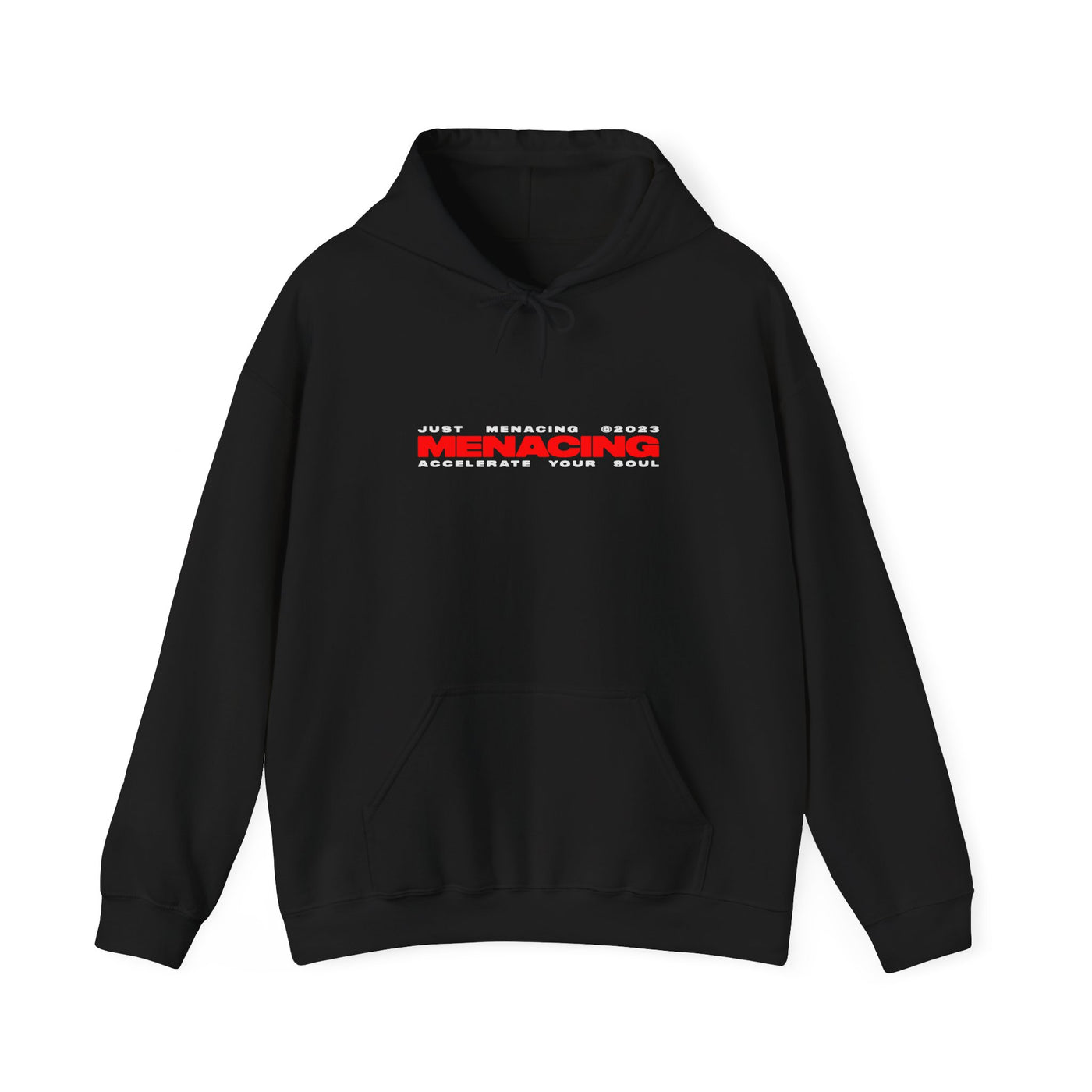 Menacing Acceleration - Red Hoodie