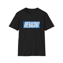 Menacing Italics - Blue Tee