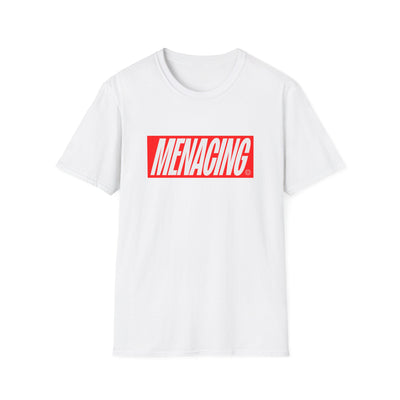 Menacing Italics - Red Tee