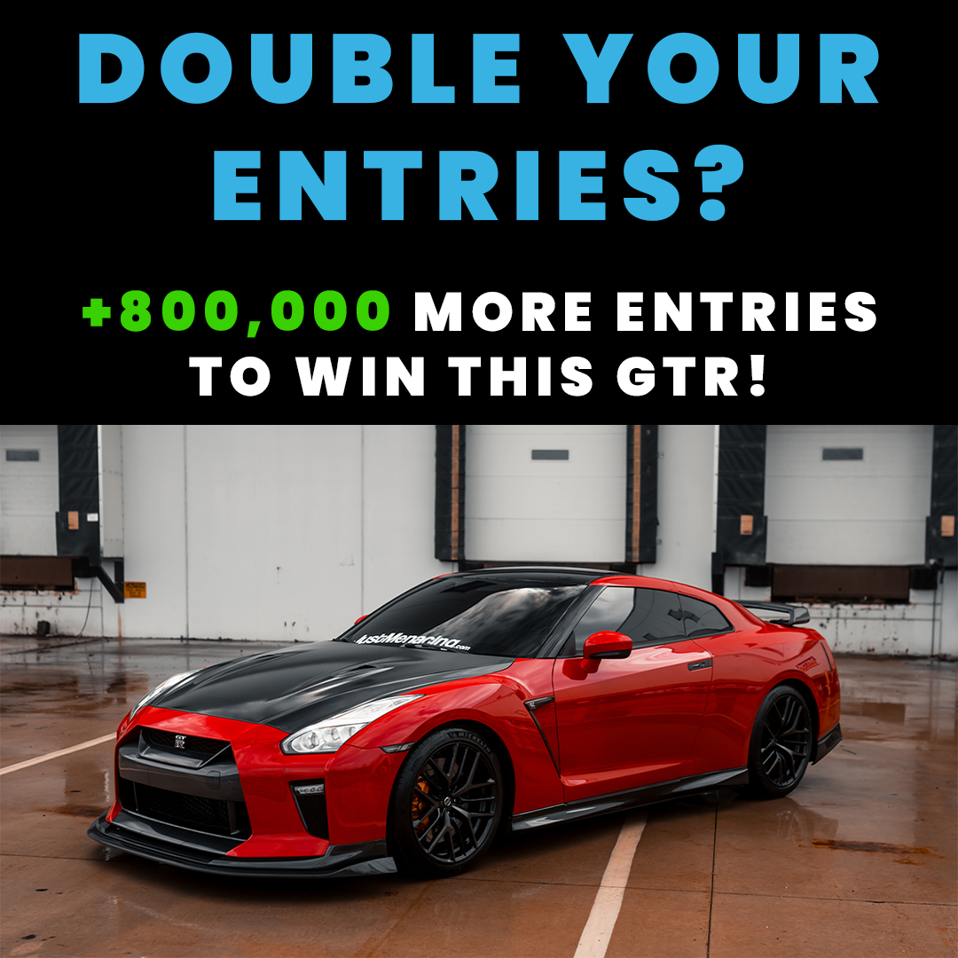 800,000 More Entries To WIN This GTR + $10K!