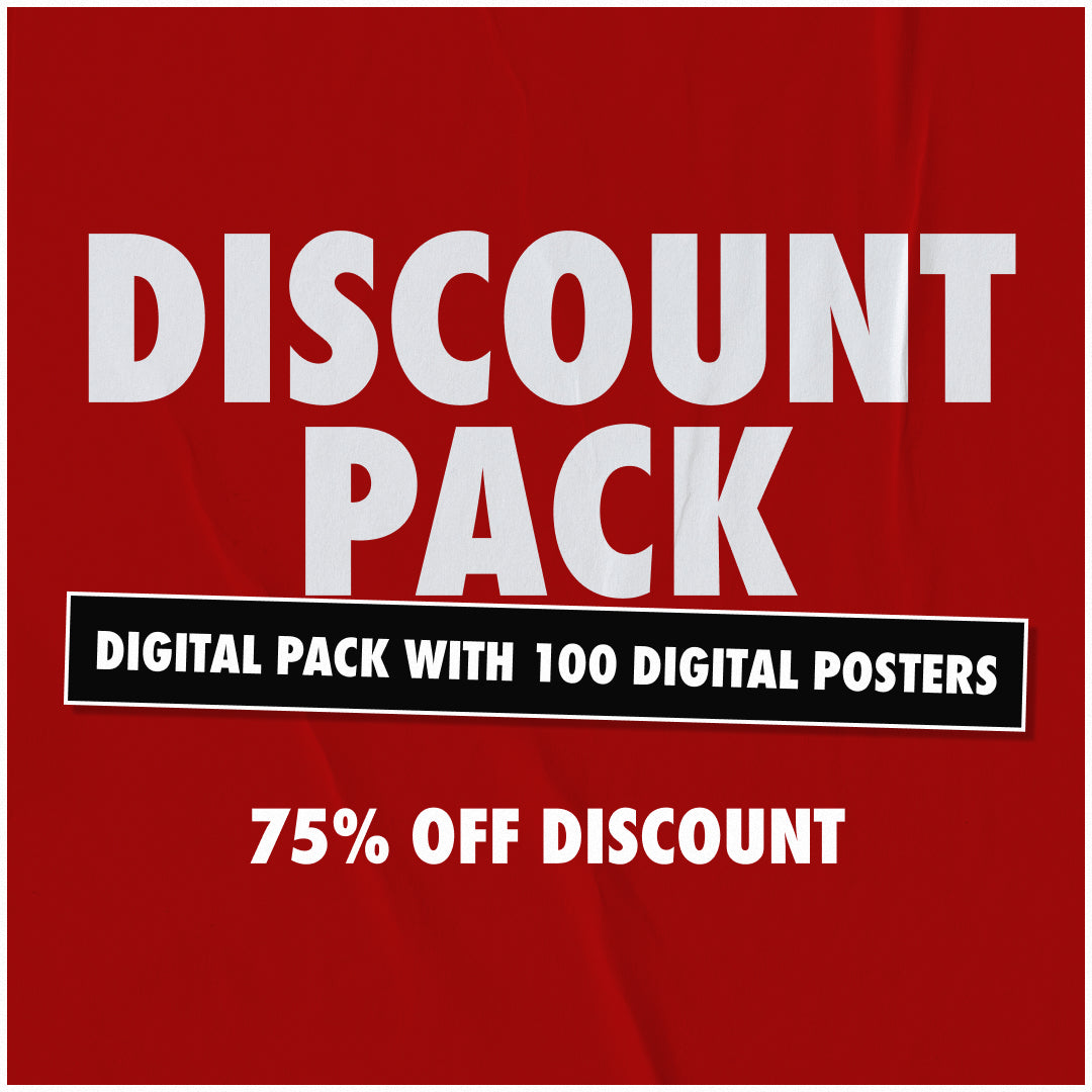 3000 More - Discount Pack At 75% OFF! [Digital Pack With 100 Digital Posters]
