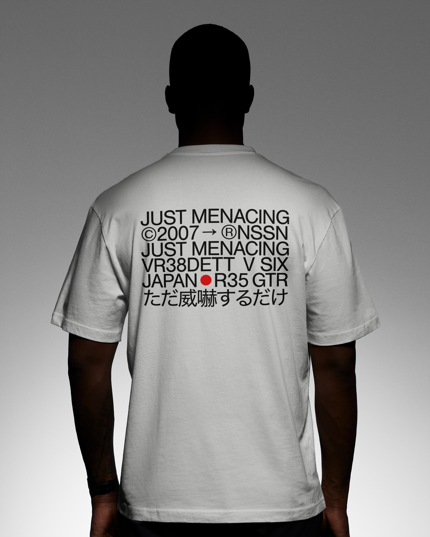 JustMenacing Details Tee (White)