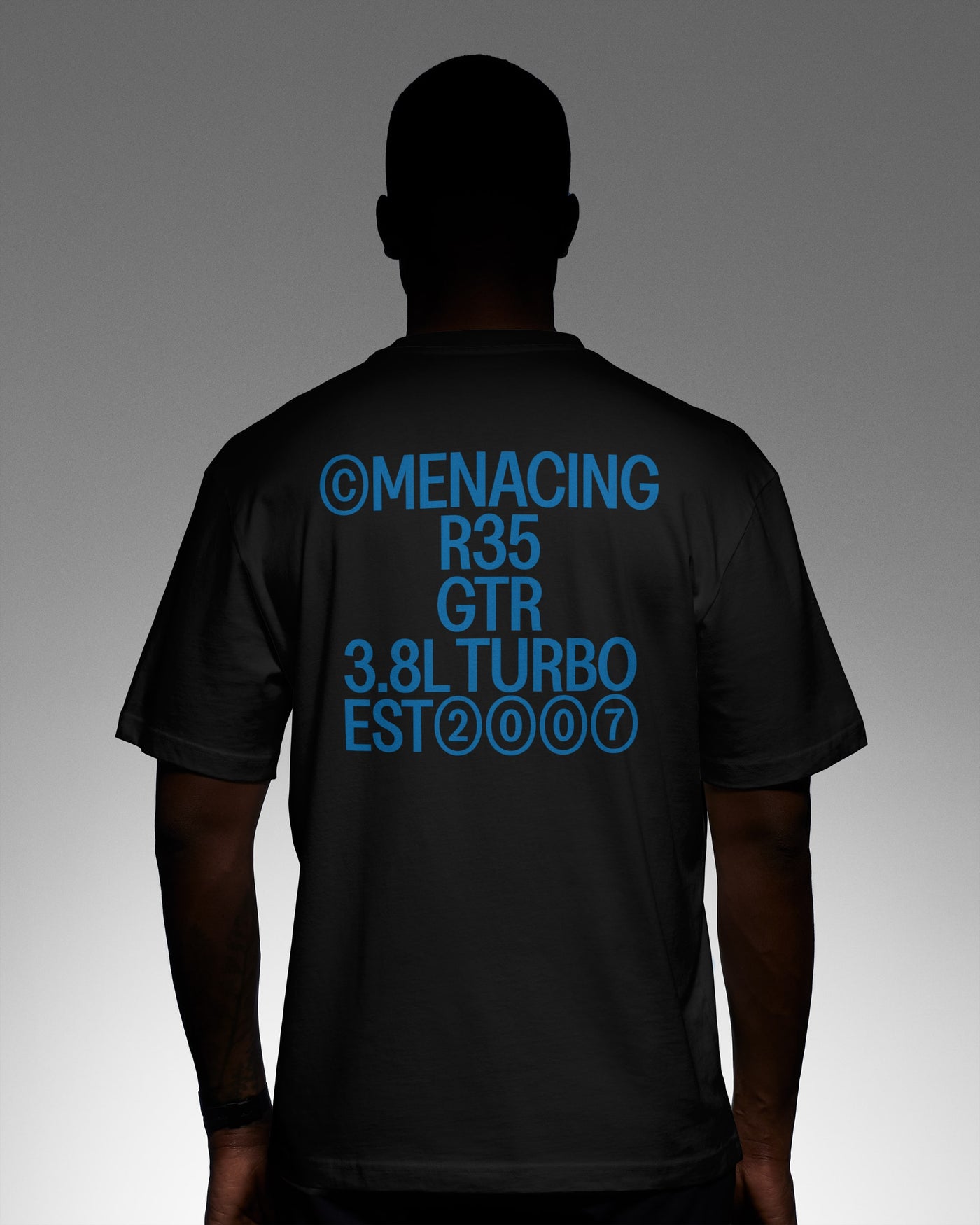 Menacing Turbo Tee (Blue)