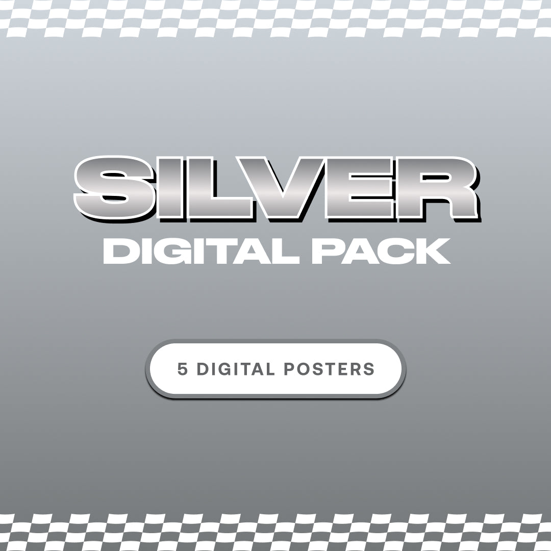 Silver Digital Pack [5 Digital Posters] (RP)