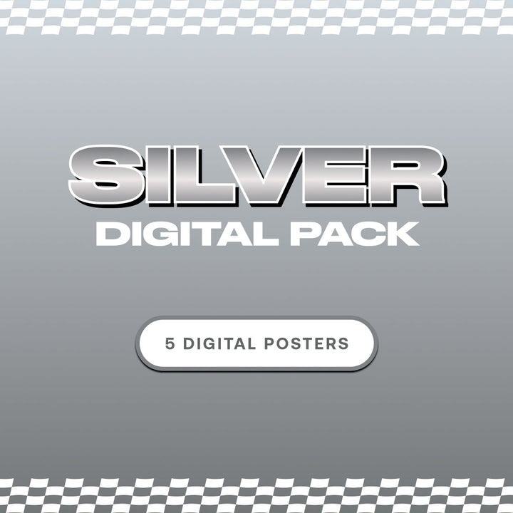 Silver Digital Pack [5 Digital Posters] (RP)
