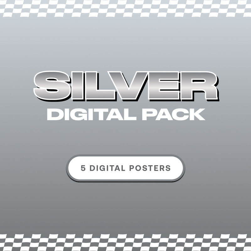 Silver Digital Pack [5 Digital Posters] (RP)
