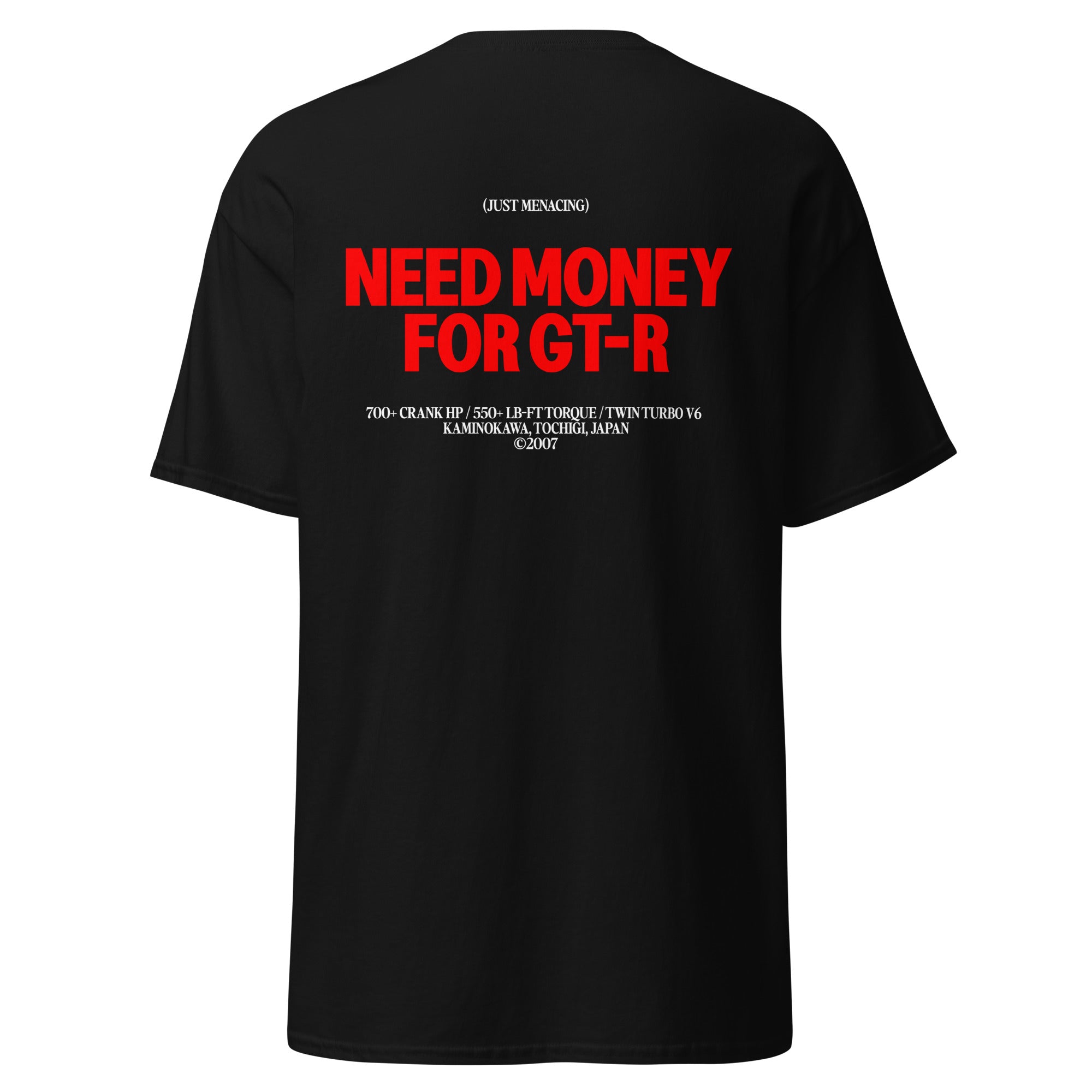 JustMenacing Need Money Tee (Red)