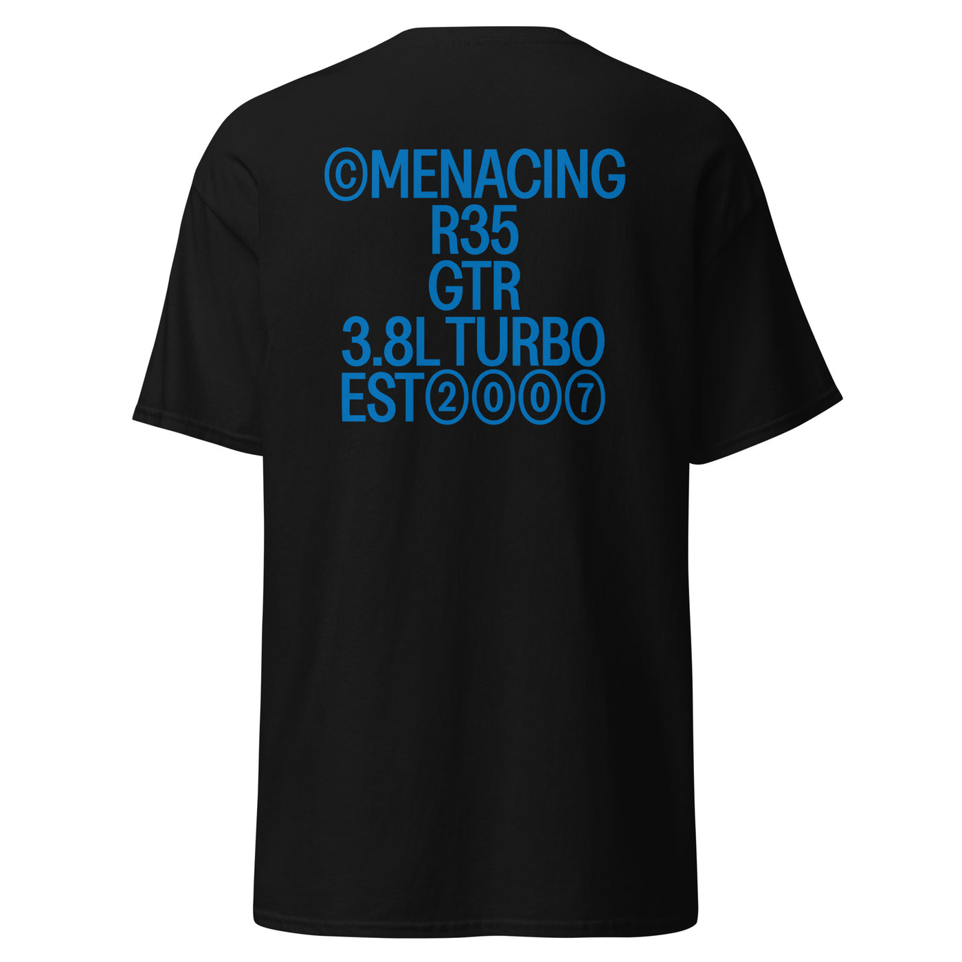 Menacing Turbo Tee (Blue)