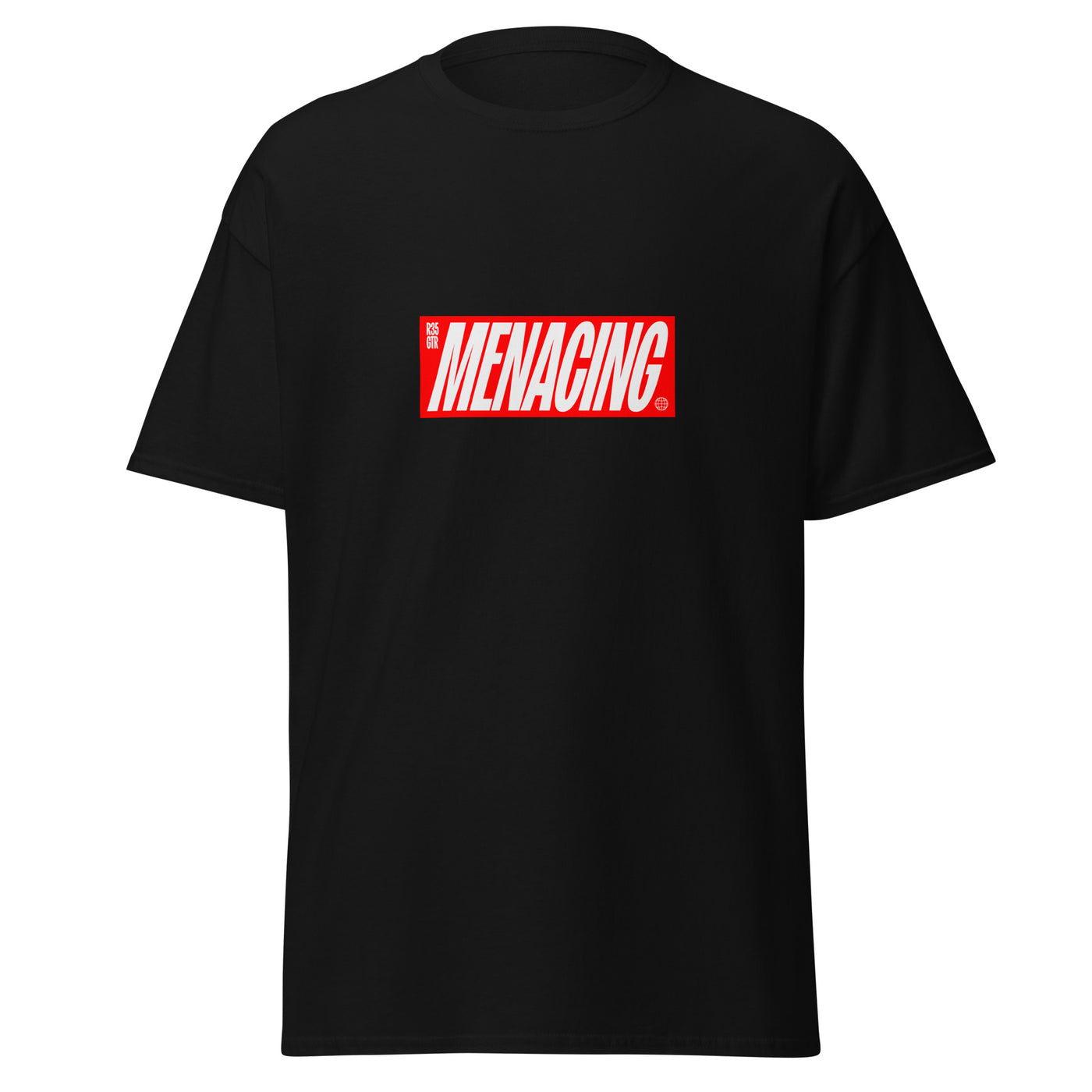 Menacing Italics Tee (Red)