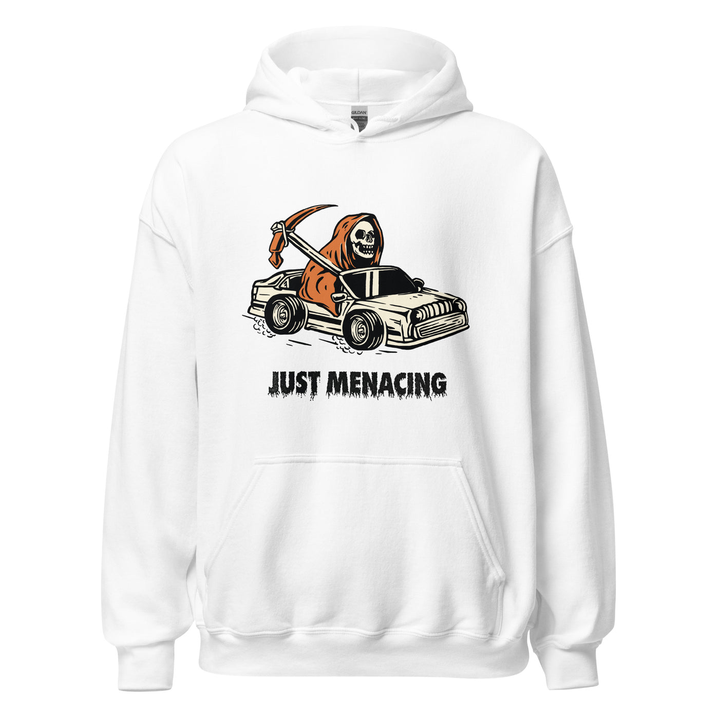 Grim Reaper Hoodie (White)